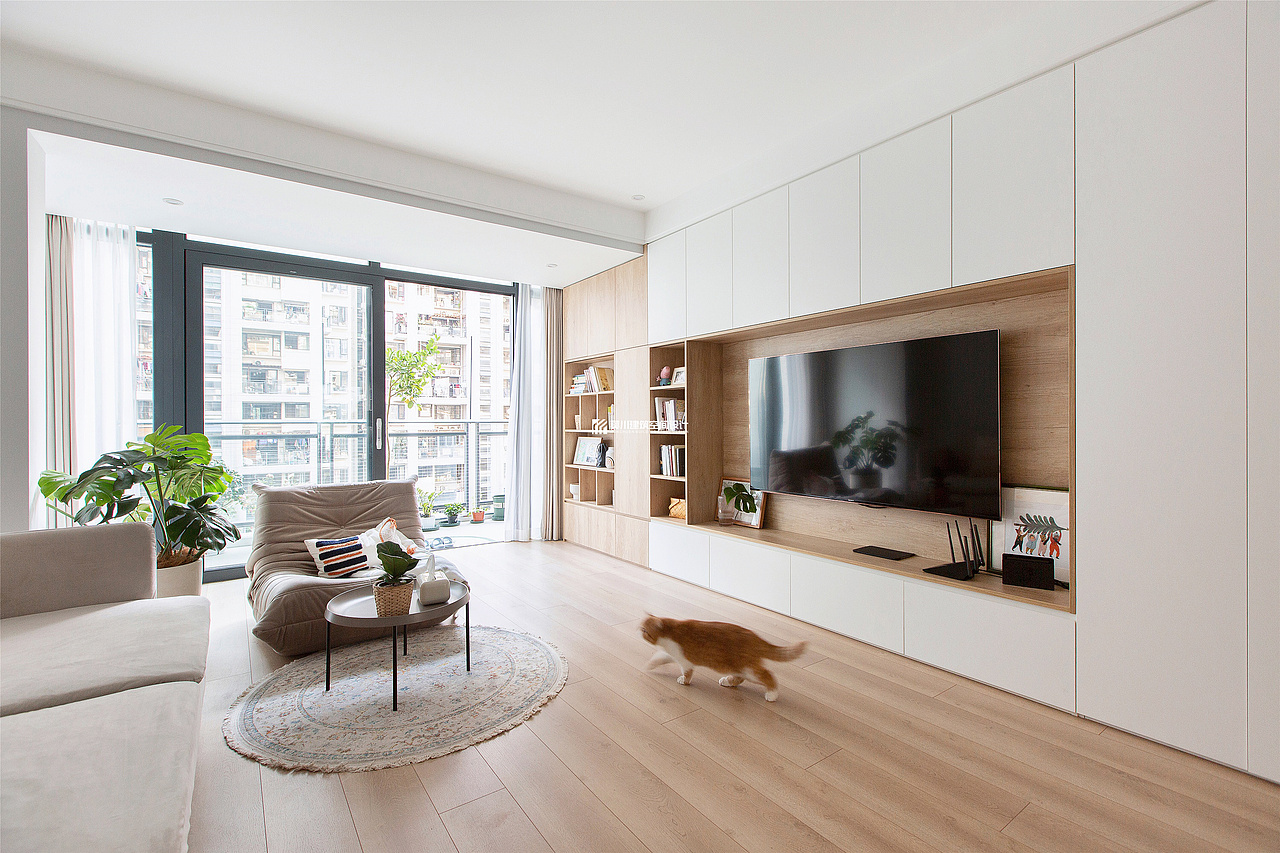 鼎太风华127m²北欧风，IT员与猫咪的温馨小窝！（图ZMjczMzI1MDIw） - 建筑设计 - 站酷设计师莫川建筑空间设计原创素材 - 站酷ZCOOL