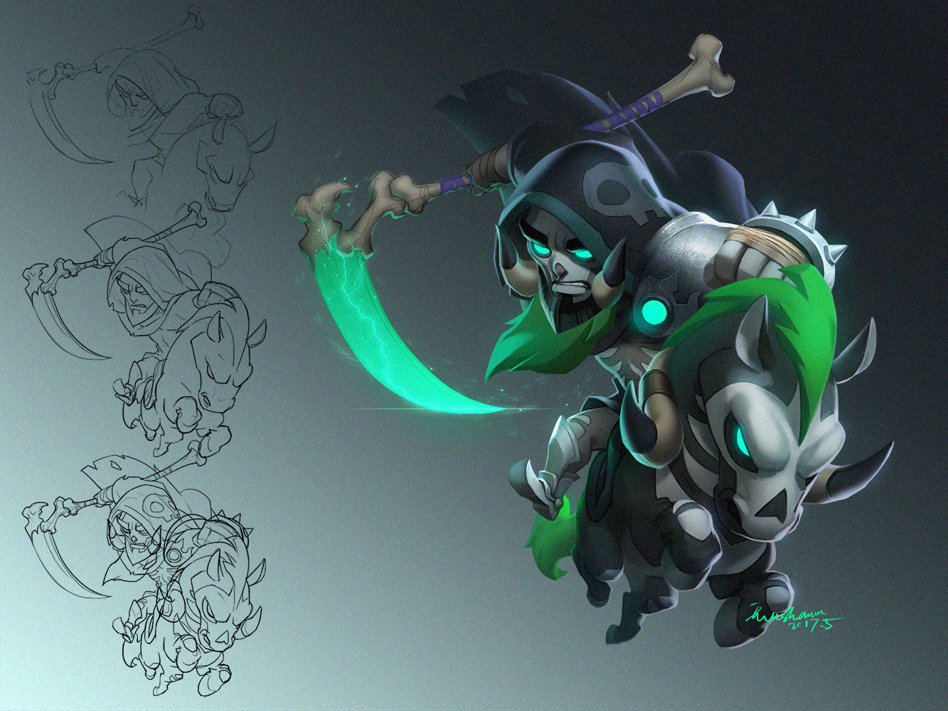 天火shawn—天启之死亡骑士