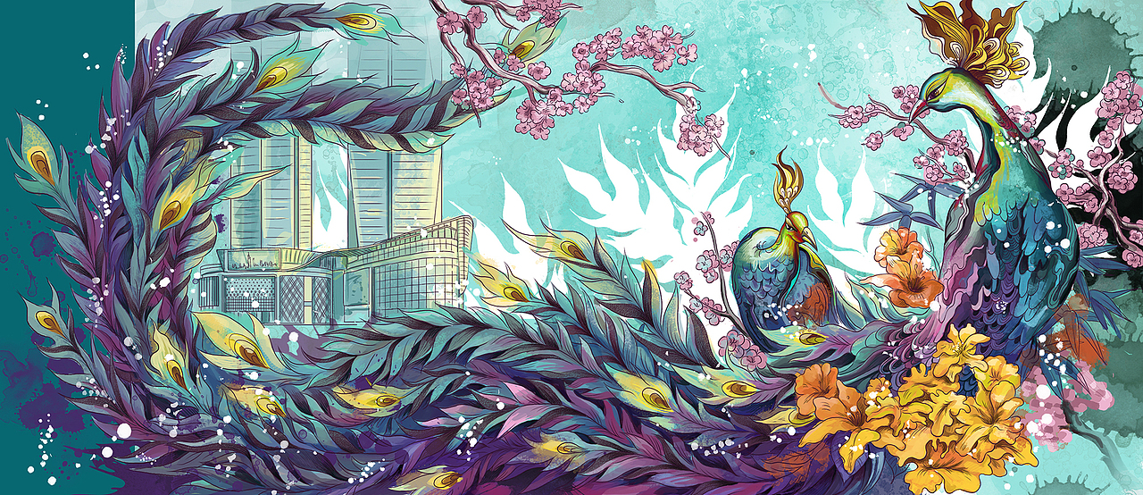 TODTOWN天荟,上海最具规模最有代表性的TOD项目。
紧扣项目年度主题“展开TODTOWN世界”,围绕六大业态:<br>住宅、酒店式公寓、办公、商业、酒店及交通枢纽,<br>分别以鹿、麒麟、鹰、孔雀、天鹅和骏马作为象征物,<br>以独特手绘插画风格呈现项目的精神基调。<br>独树一帜的视觉表现,“上海最美围挡”成为热门话题。