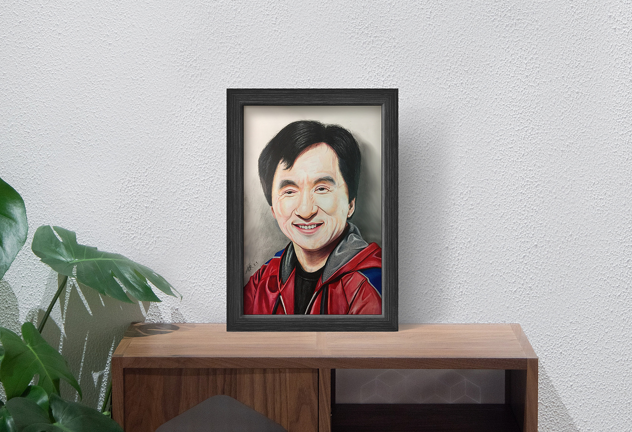 彩铅～成龙(jackie chan)