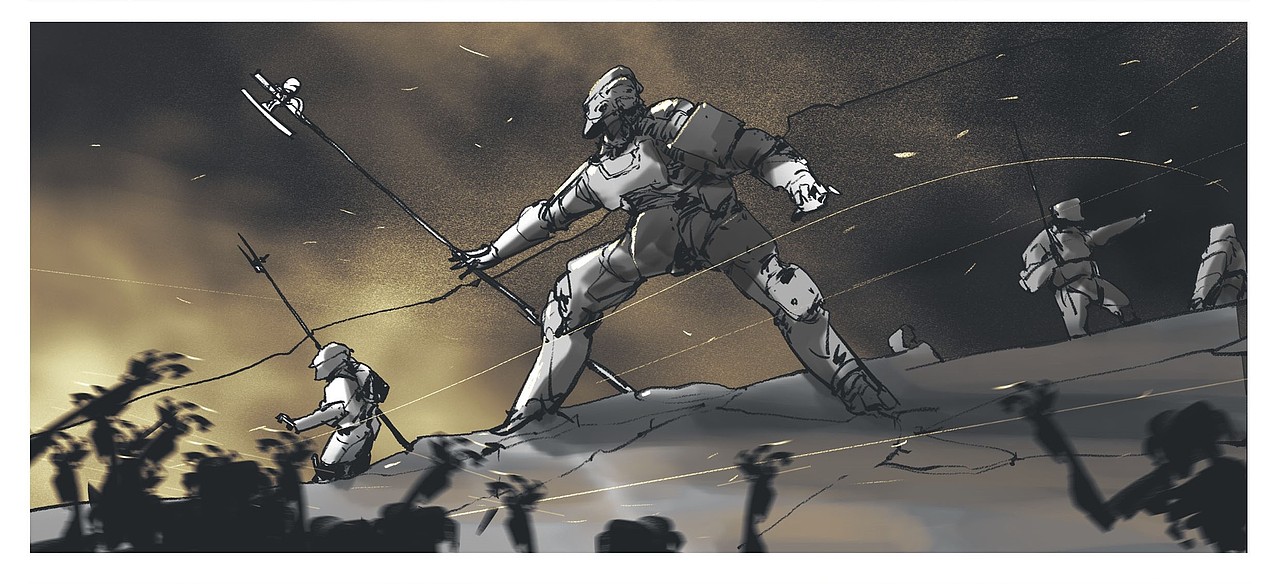 2022年一些概念练习和我的工作台（图ZMjg4MTE2NjA0） - 概念设定 - 站酷设计师乔安CG原创素材 - 站酷ZCOOL