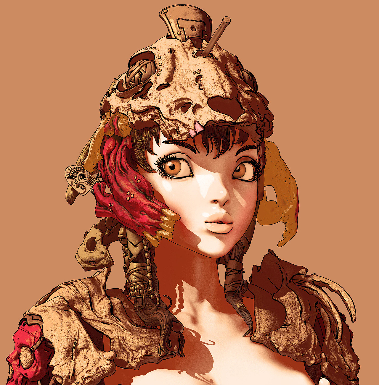 13分享收藏秘境之舞一些cg角色作品最终幻想里的角色cindy红衣教