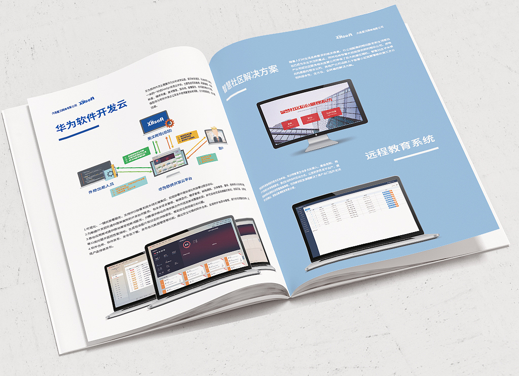 互联网公司画册-产品展示