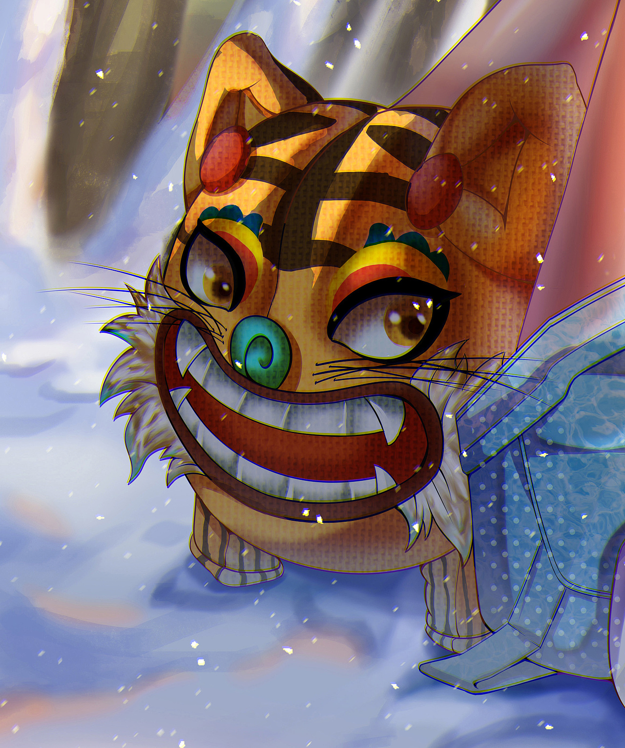 虎年贺图插画丨萌虎来袭（图ZMjg2OTQxOTY0） - 新锐潮流插画 - 站酷设计师则已1234原创素材 - 站酷ZCOOL