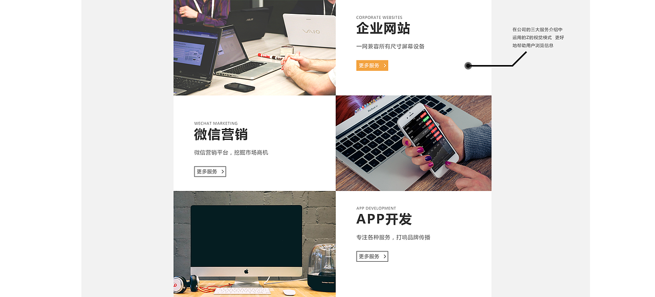 小鹿网络科技网站布局修改（非商用）（图ZNzEyMTY5NDQ=） - 企业官网 - 站酷设计师WhoC原创素材 - 站酷ZCOOL