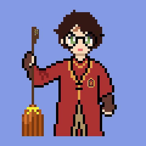 HarryPotter像素画小合集（图ZMjM1NjA2ODcy） - 像素画 - 站酷设计师AwesoLynn原创素材 - 站酷ZCOOL