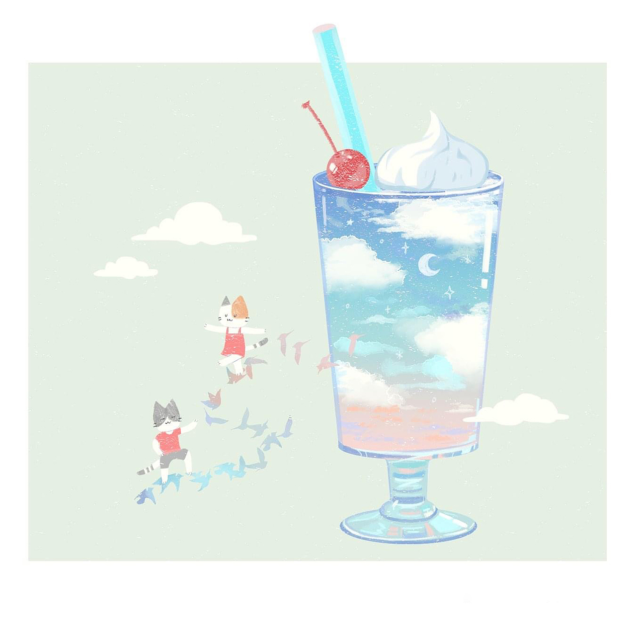 -怀念夏天的味道-（图ZMjczNDYwNjMy） - 创作习作 - 站酷设计师小清SJQing原创素材 - 站酷ZCOOL