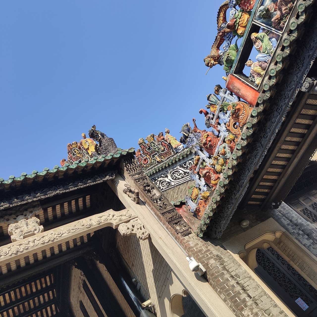 城市速写-陈家祠-画画写生