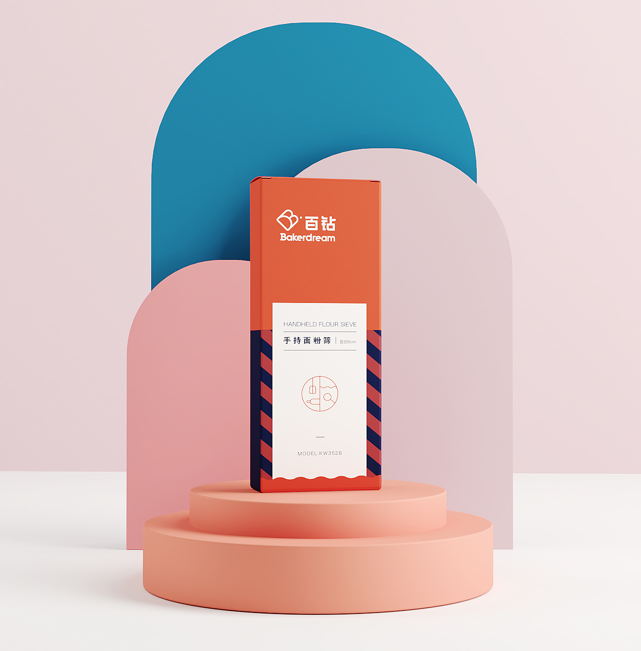 《Bakerdream 百钻》厨具品牌设计(2019年作品)