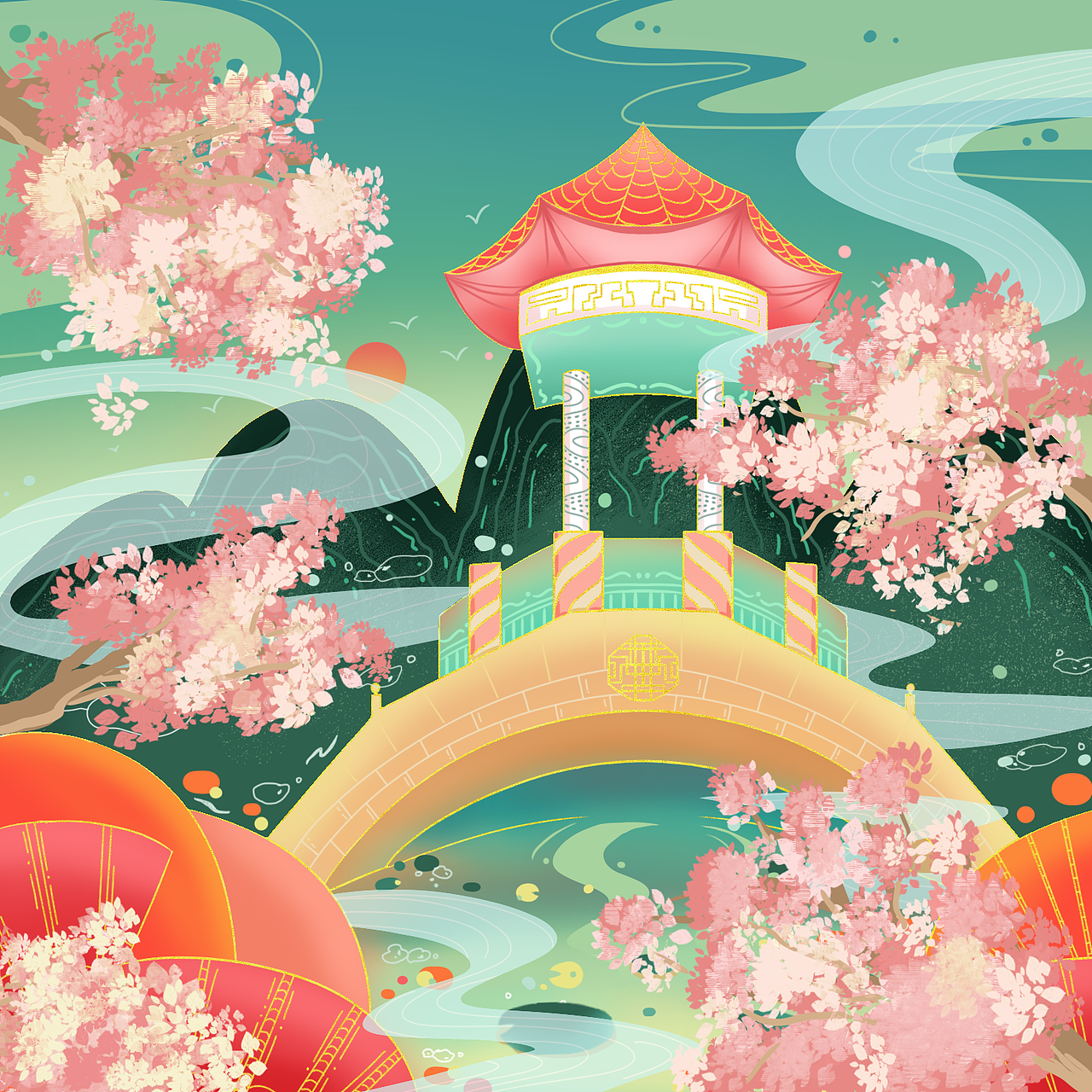 插画练习（图ZMjcxMjQ0NDI4） - 创作习作 - 站酷设计师山下道小道原创素材 - 站酷ZCOOL