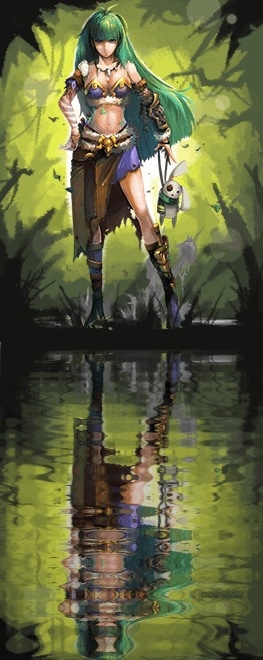 水波纹倒影动画（图ZMzgwNjcxMTI=） - 游戏原画 - 站酷设计师GORGEOUS_高三欠原创素材 - 站酷ZCOOL