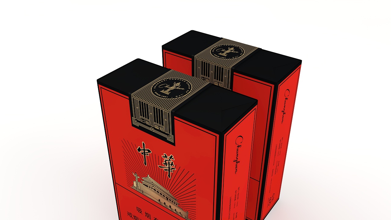 香烟包装-中华香烟包装优化设计