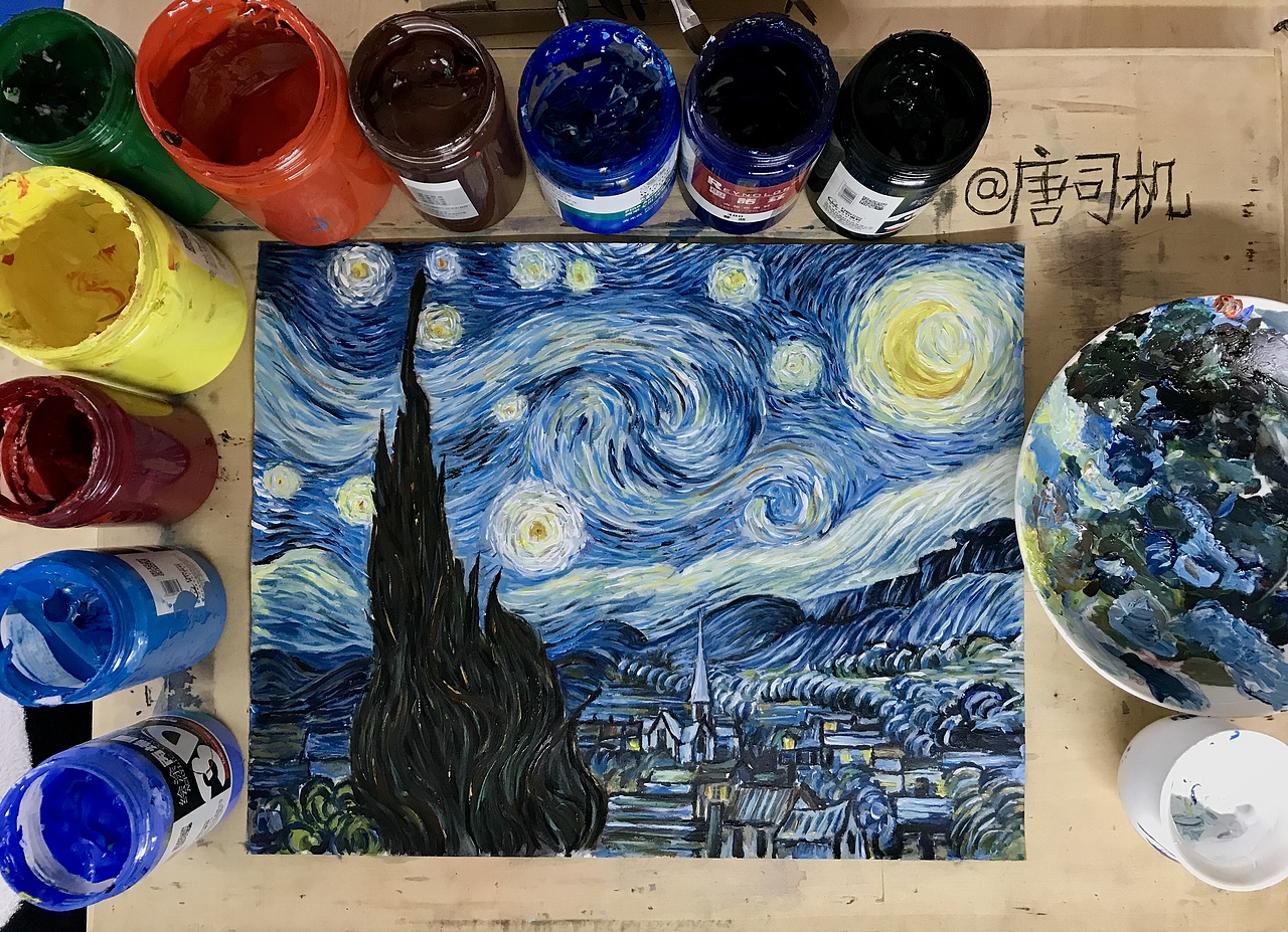 2018唐司机作品集(素描、彩铅、水彩、丙烯、CG)