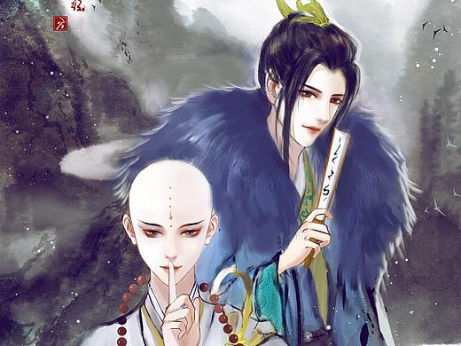 少年歌行无心萧瑟  水墨画风