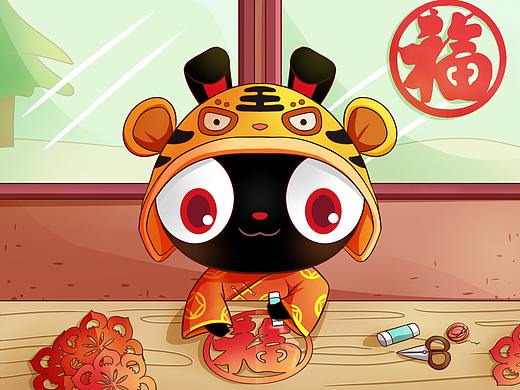 墨公子新年插画系列
