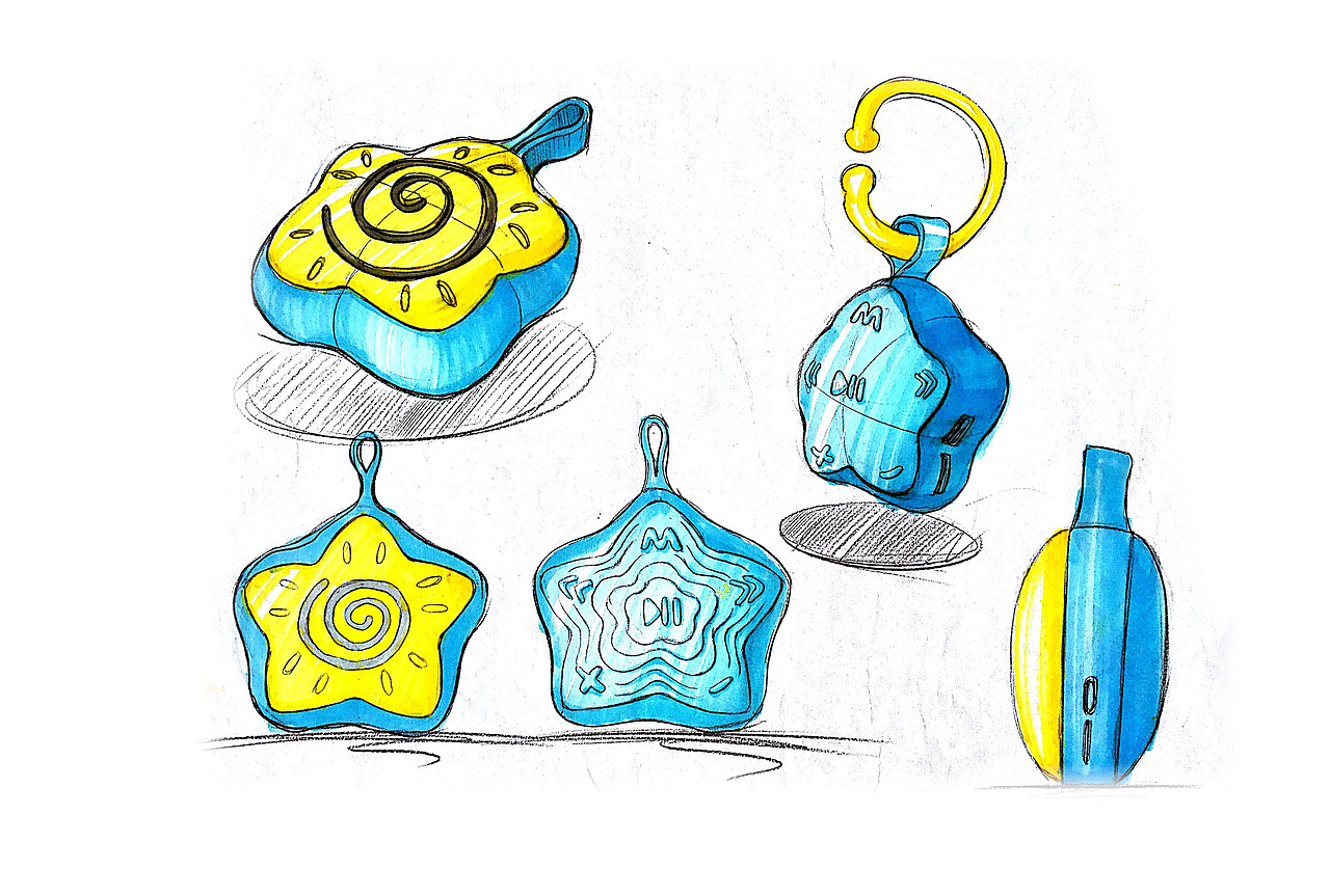 兒童便攜藍(lán)牙音箱（圖ZMTI0MjIzODcy） - 電子產(chǎn)品 - 站酷設(shè)計(jì)師Liam朱原創(chuàng)素材 - 站酷ZCOOL