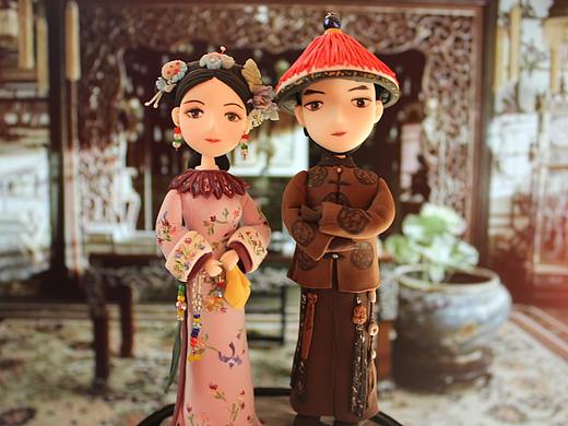 延禧攻略-粘土作品（个人主页-ZMzExMTU0NDA=） - 其他手工艺 - 站酷设计师蓝幻儿5502原创素材 - 站酷ZCOOL