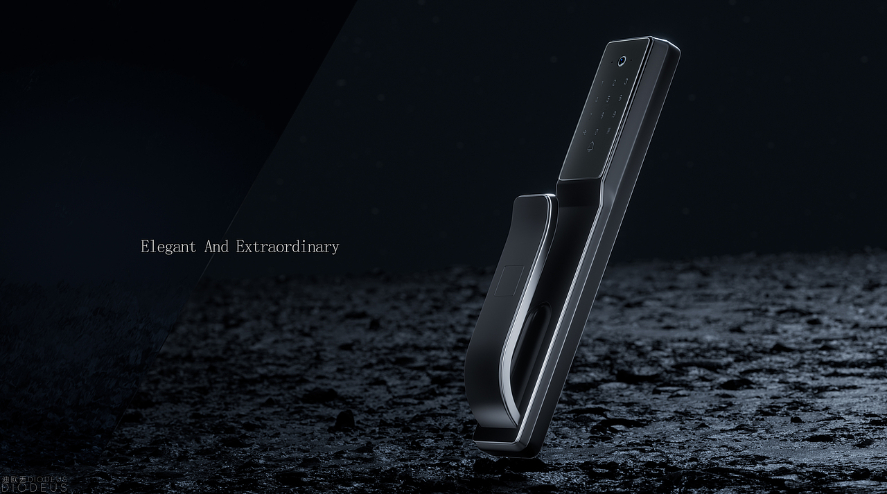 《Smart lock x 智能锁》产品建模渲染