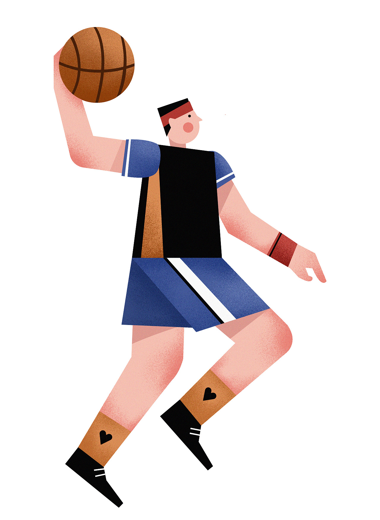 彩色创意排球体育插画图片素材免费下载 - 觅知网