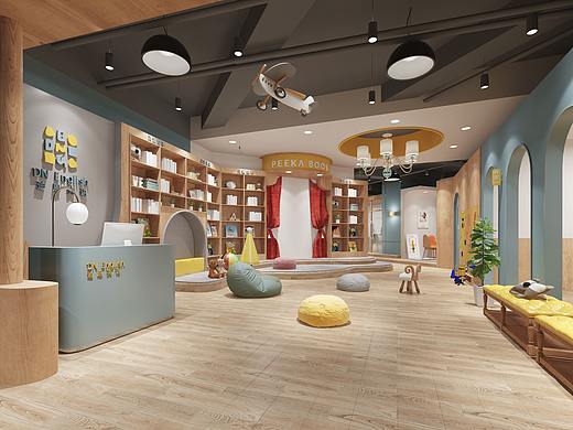 GaceDesign英语培训机构设计：DN English迪恩英语