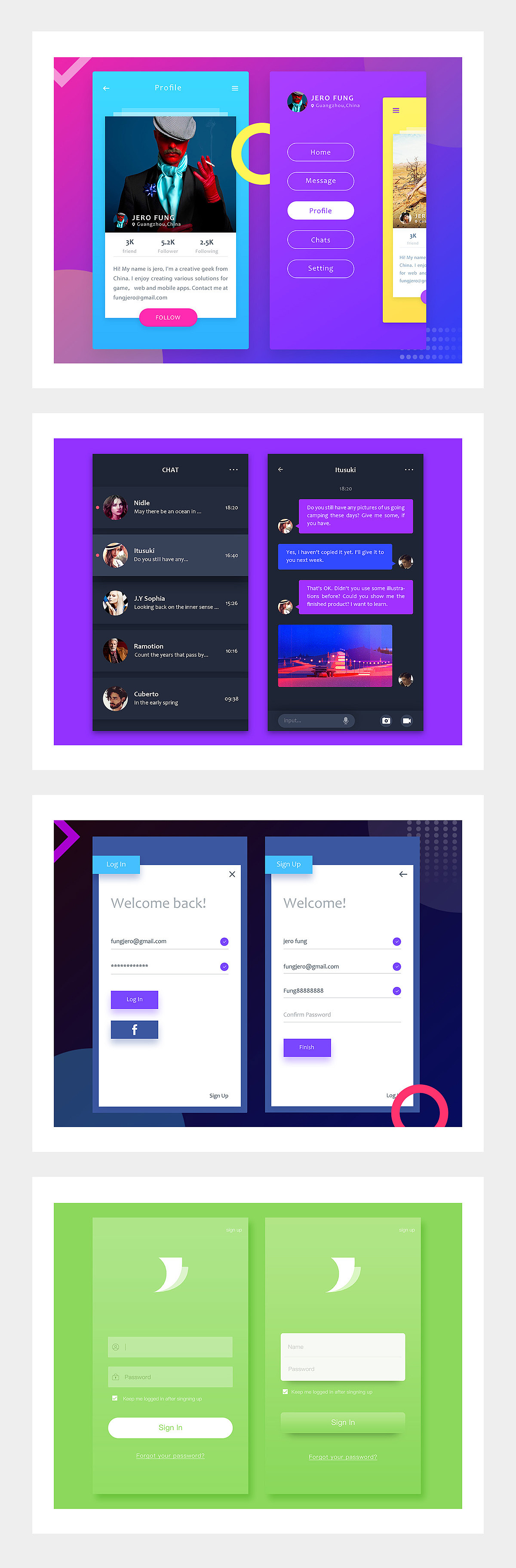 2017上半年dribbble合集（含源文件）（图ZODQzMTE1ODQ=） - APP界面 - 站酷设计师Tzeloon原创素材 - 站酷ZCOOL