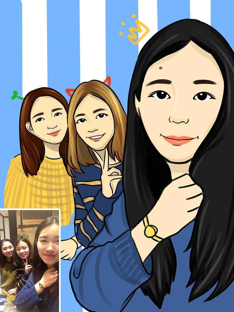 撸一波漫画头像