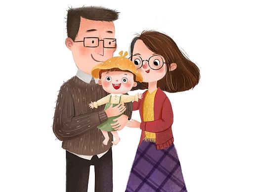 合影（个人主页-ZNDkxODg0NTI=） - 儿童插画 - 站酷设计师桐影含伤原创素材 - 站酷ZCOOL