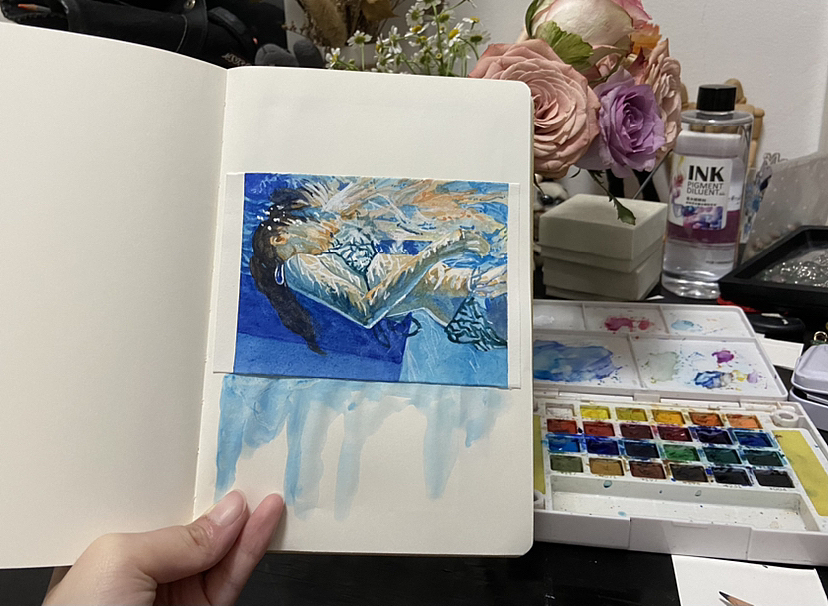 综合材料绘画（图ZMzIzMjM1ODQw） - 创作习作 - 站酷设计师伊空原创素材 - 站酷ZCOOL