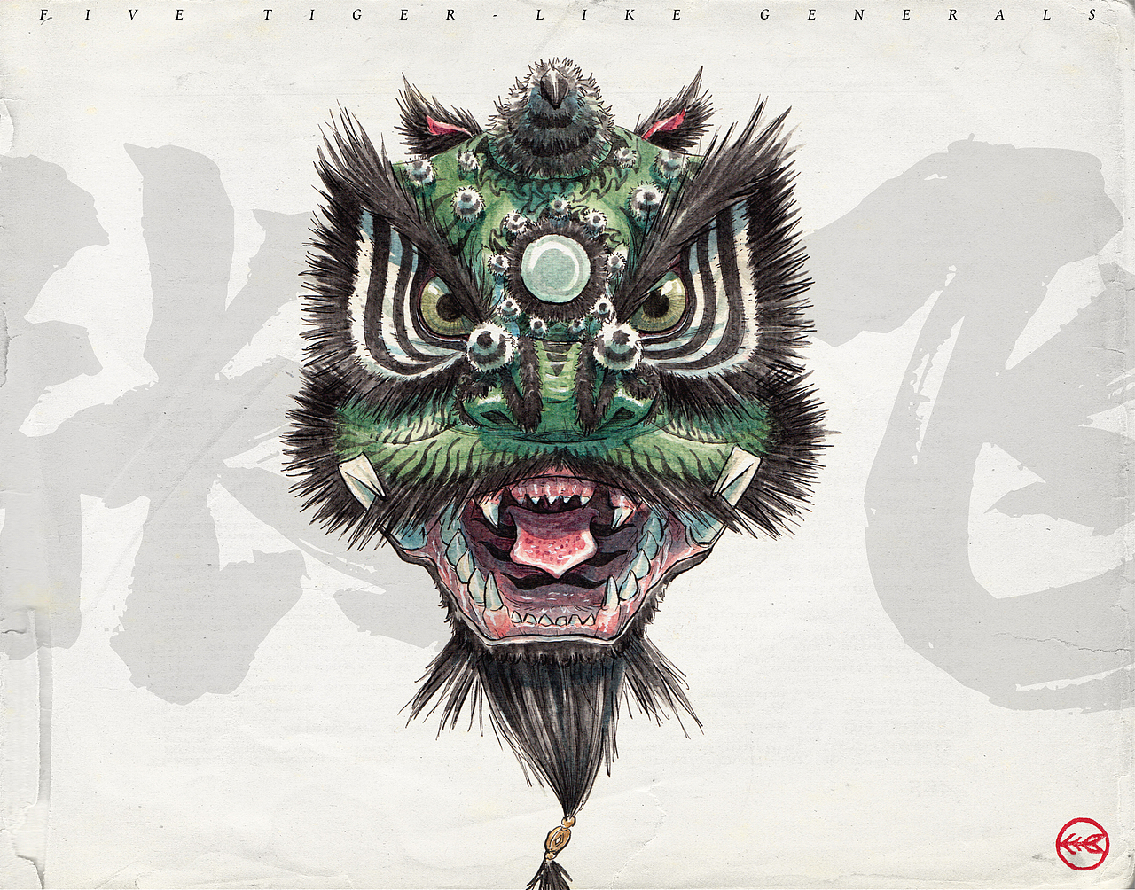 醒魂系列绘画作品