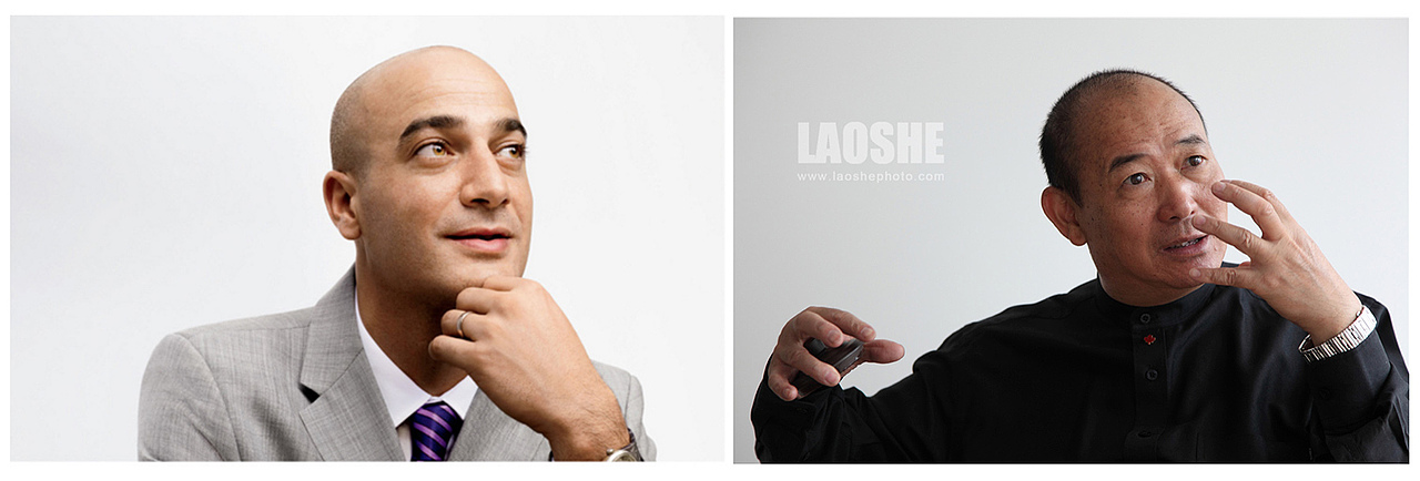 与同行的比较@企业家肖像/形象照/团队照/商务人像