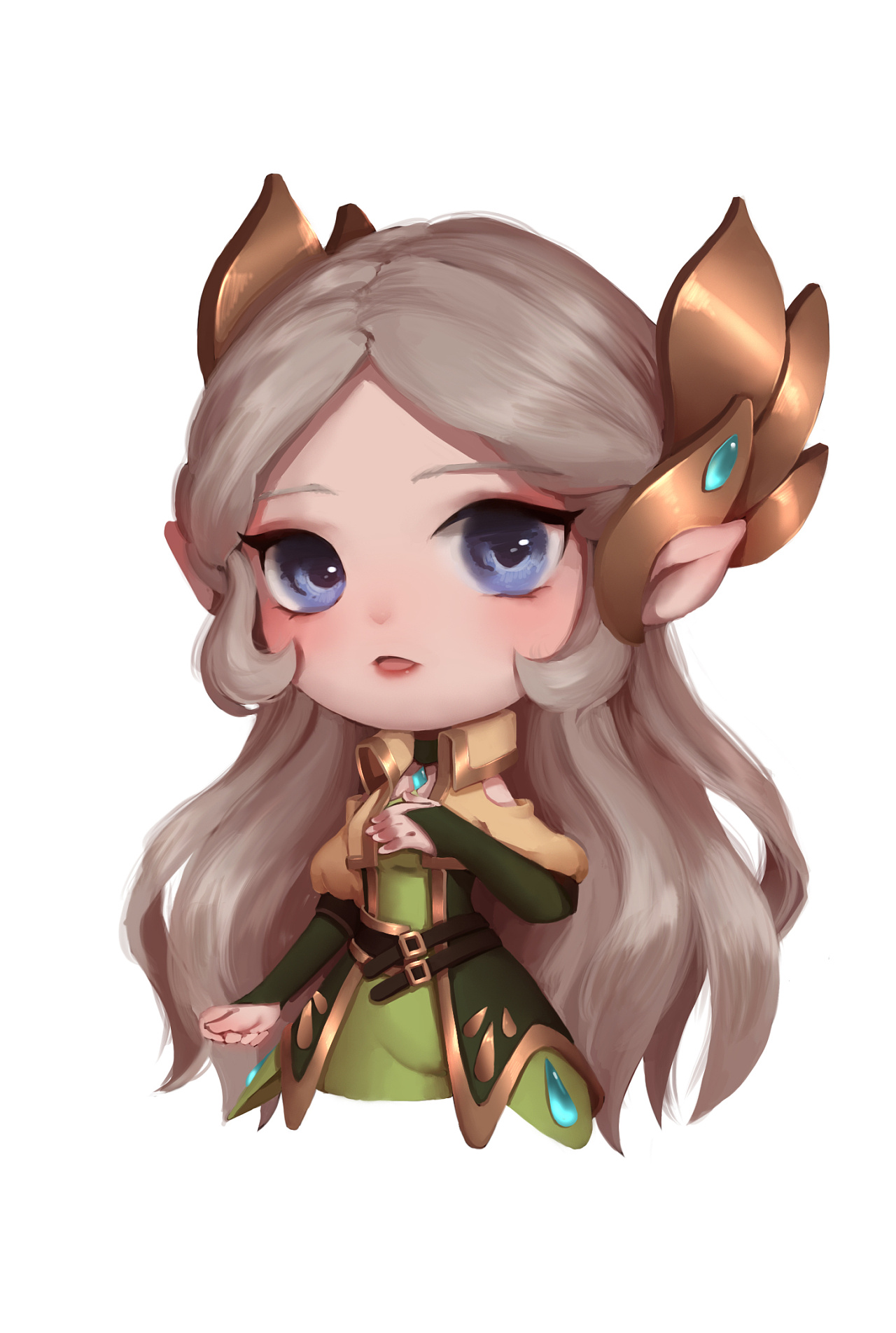 q版中世纪风人物设计|插画|游戏原画|gloiraaa - 原创作品 - 站酷