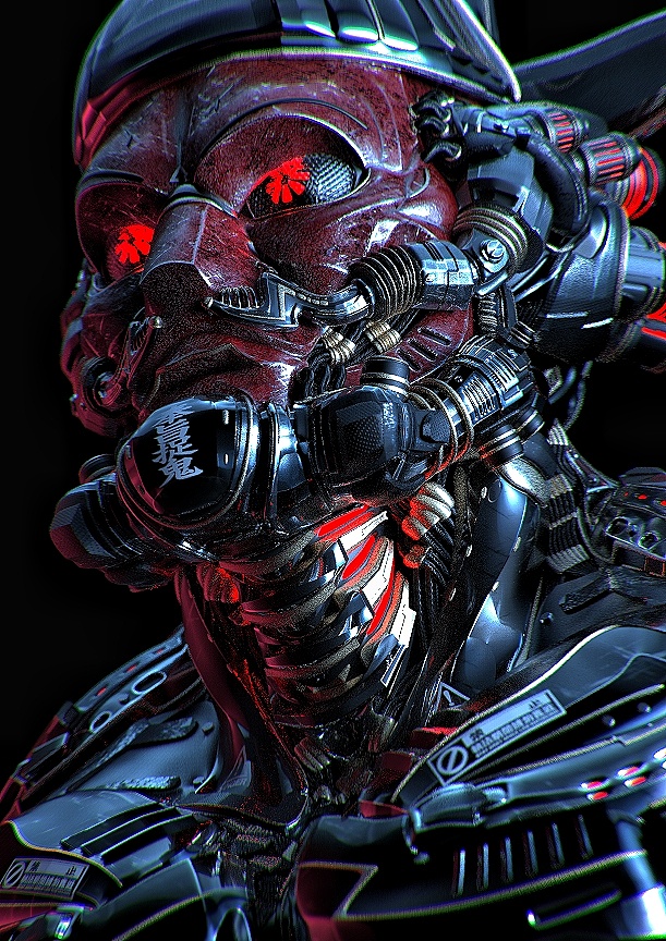 赛博·钟馗|三维|机械/交通|弗兰克 - 原创作品 - 站酷 (zcool)