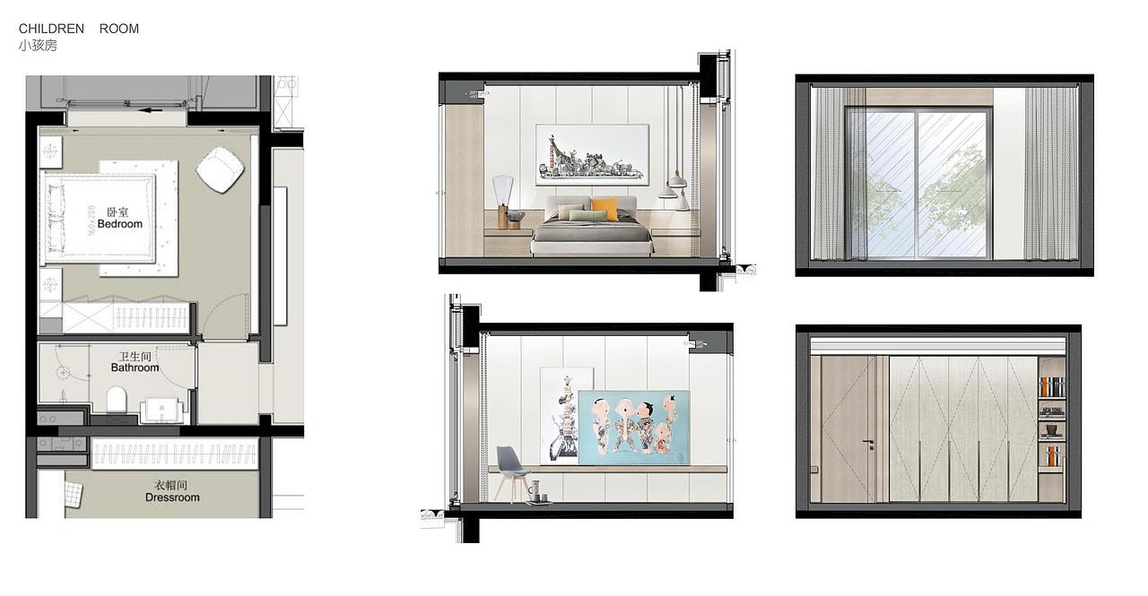 住宅空间（图ZMzEyODc1MTAw） - 家装设计 - 站酷设计师肖传坤原创素材 - 站酷ZCOOL