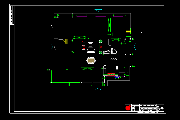 海景花园别墅装修CAD设计施工图（图ZMTI0MTMyMTg0） - 建筑设计 - 站酷设计师triedless原创素材 - 站酷ZCOOL