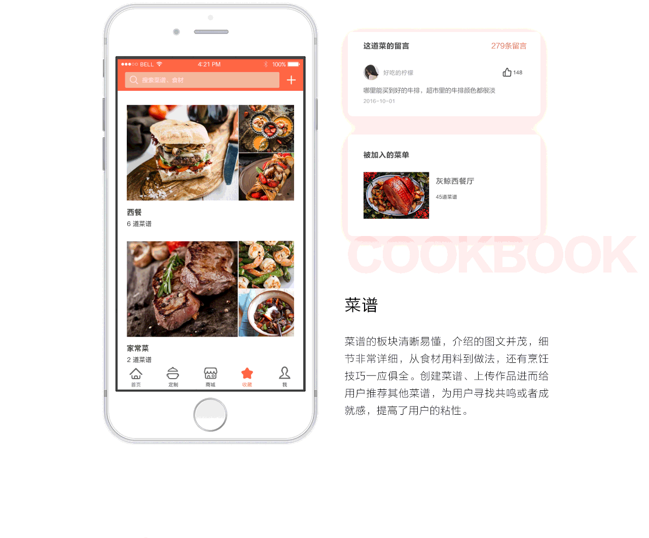 安利皇后厨房 菜谱美食APP（图ZMTUyMTIwMjE2） - APP界面 - 站酷设计师cuiguagua原创素材 - 站酷ZCOOL