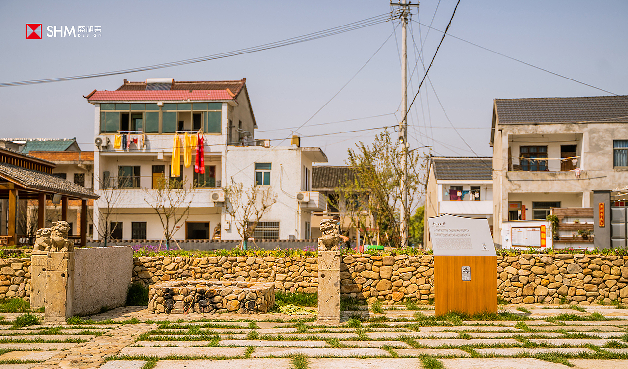 河上镇美丽乡村导视设计 | 根植于民俗的新中式（图ZMjM3MDQ2MDA4） - 商业空间设计 - 站酷设计师盛和美设计原创素材 - 站酷ZCOOL
