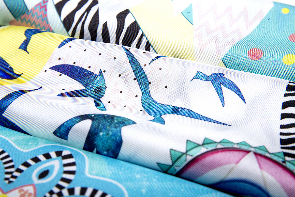 VEANADOO-Art scarf（图ZODUzNzM5ODA=） - 商业插画 - 站酷设计师SIWEIsosweet原创素材 - 站酷ZCOOL