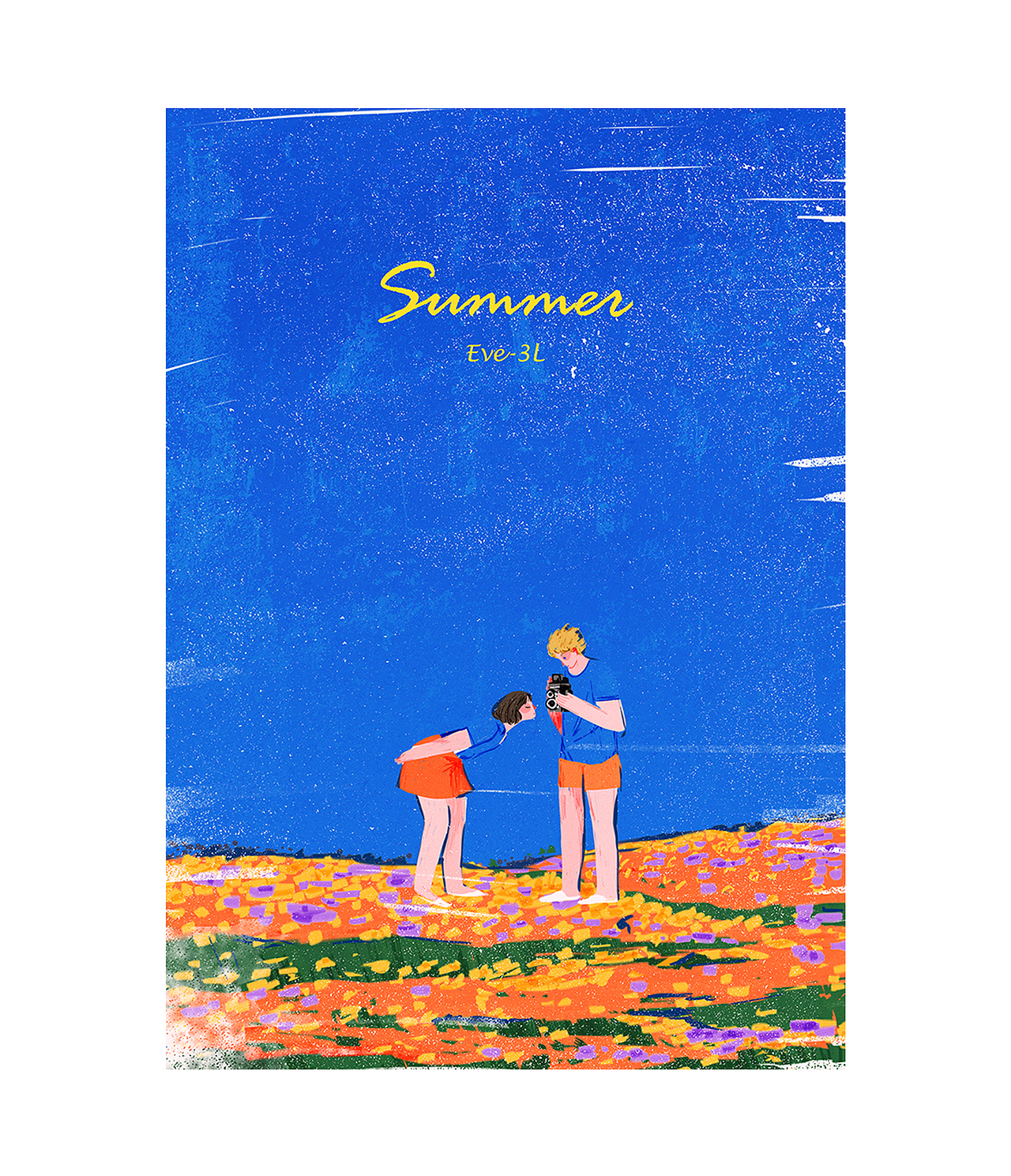 夏天-杂（图ZMTc3MTczMDAw） - 商业插画 - 站酷设计师Eve3L原创素材 - 站酷ZCOOL
