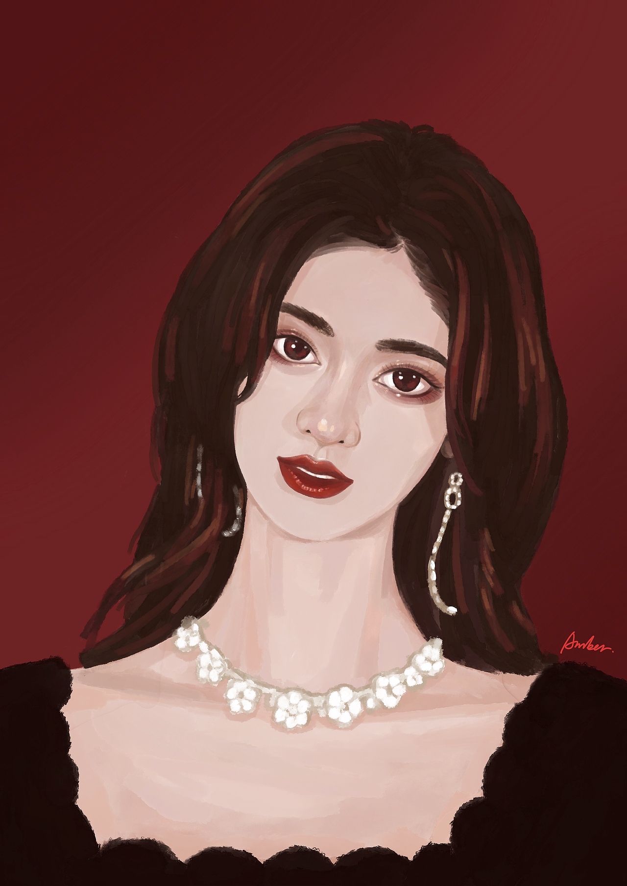 插画厚涂-好看的姐姐妹妹们（图ZMjEwMDM5Mzcy） - 创作习作 - 站酷设计师混沌小馄饨原创素材 - 站酷ZCOOL