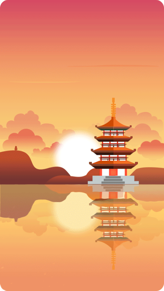 天气插画（附AE动效）