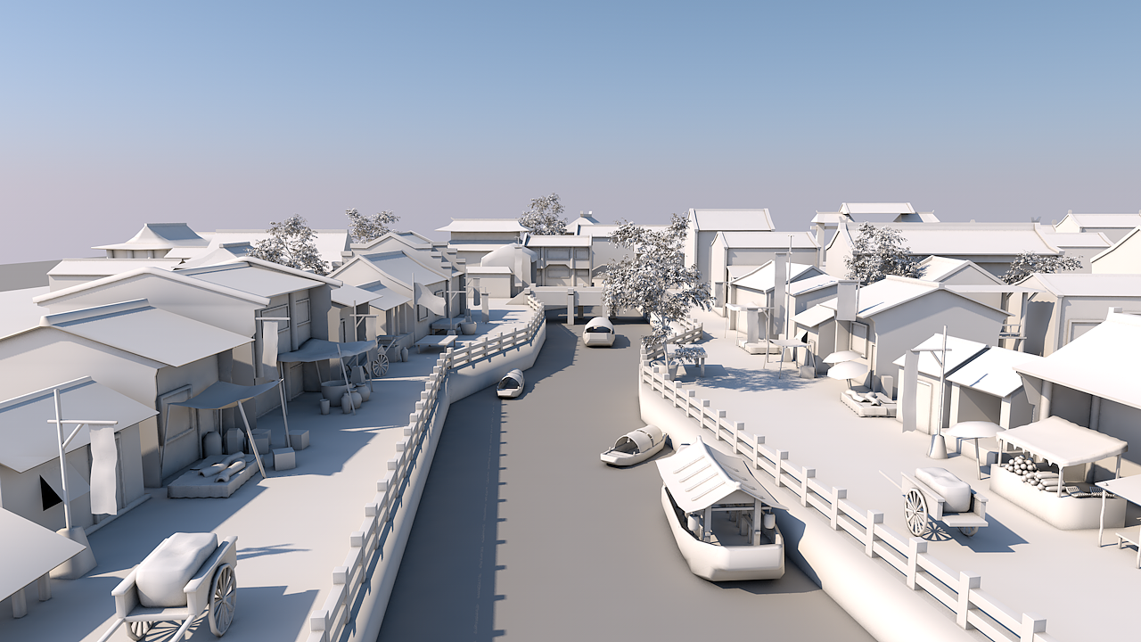 三维场景练习作品