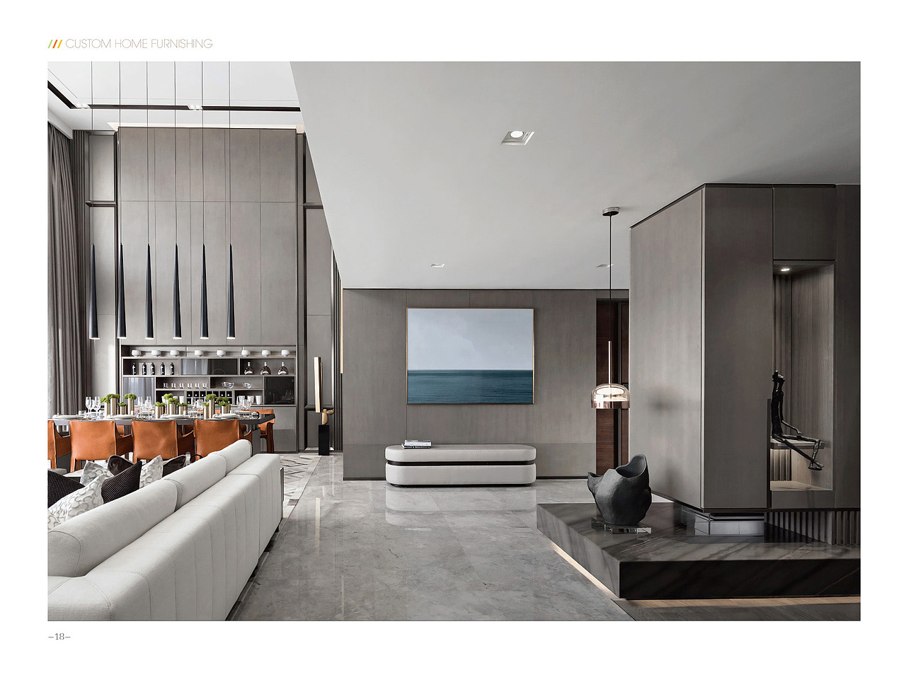 《预见 · 轻奢极简定制家居经典案例》（图ZMTY1NzExMjg4） - 书籍/画册 - 站酷设计师印丰家居品牌策划原创素材 - 站酷ZCOOL