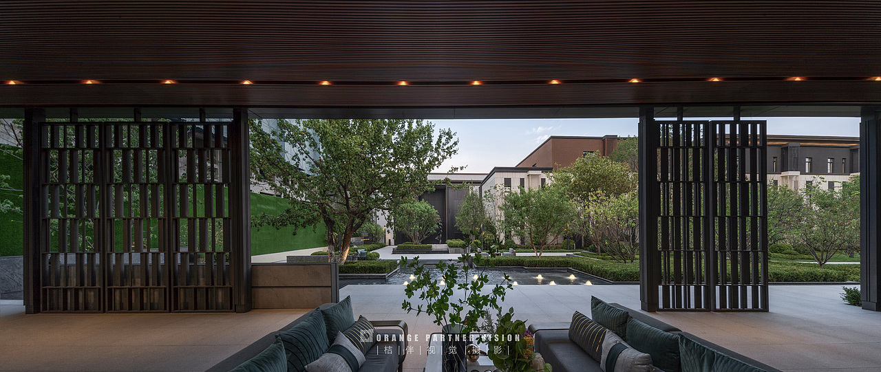 景观摄影：沈阳龙湖·方林 岸芷汀兰示范区/桔伴视觉