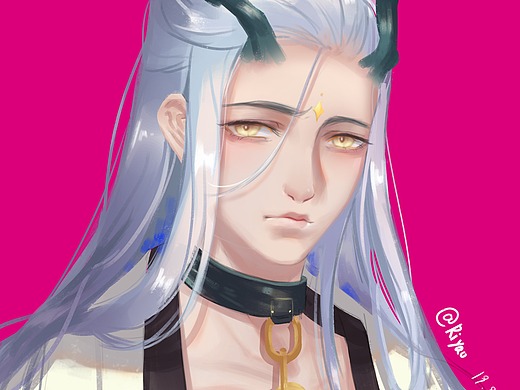 老龙王插画-创作习作2年前食物拟人插画-概念设定385133年前一张cg图