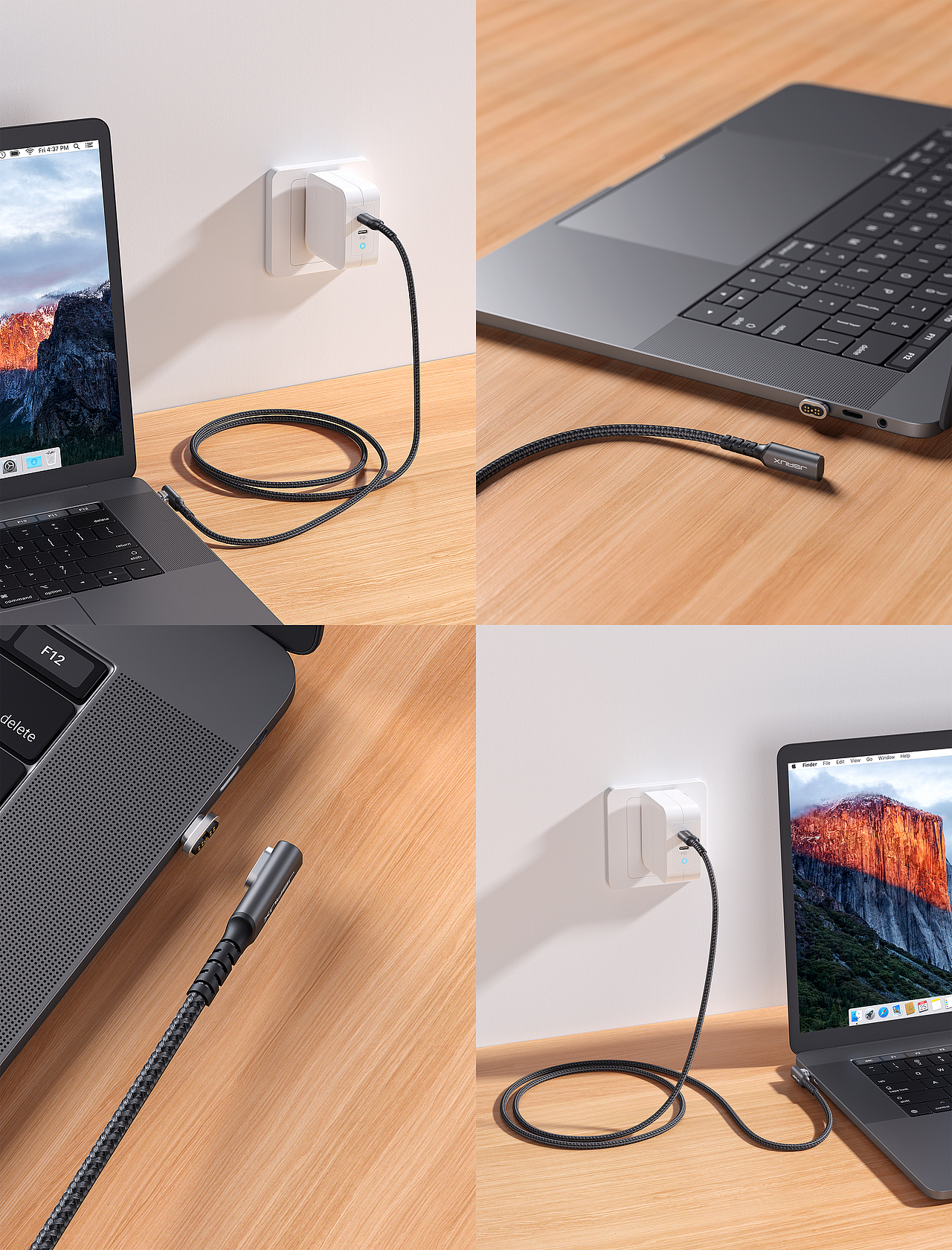 【产品渲染】jsaux丨 几硕 产品渲染充电头Ⅰ