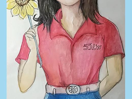 为一个陌生人画漫画