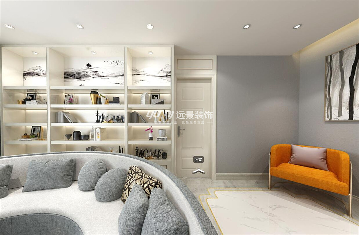 南滨路珊瑚水岸装修方案参考图-重庆远景装饰-地址电话