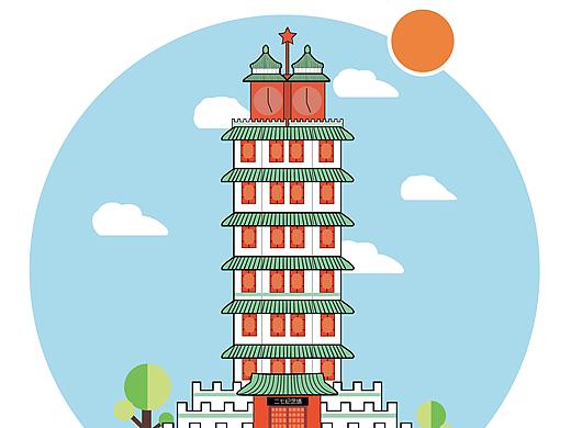 《豫游记》系列插画