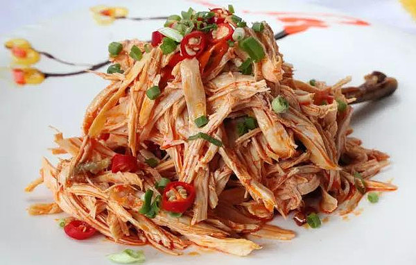 gdt北海哪里有广东手撕鸡培训班-红松叶-春意阑珊