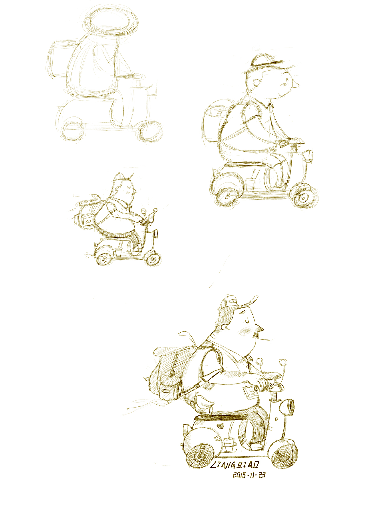 近期手绘（图ZMTM3NDgxOTcy） - 儿童插画 - 站酷设计师DJoe原创素材 - 站酷ZCOOL